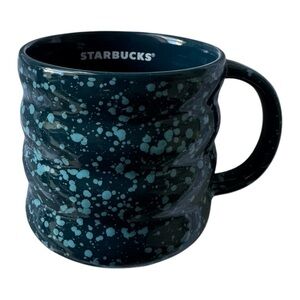 Starbucks 2023 Winter Blue Sub-Zero Splatter Ceramic Mug